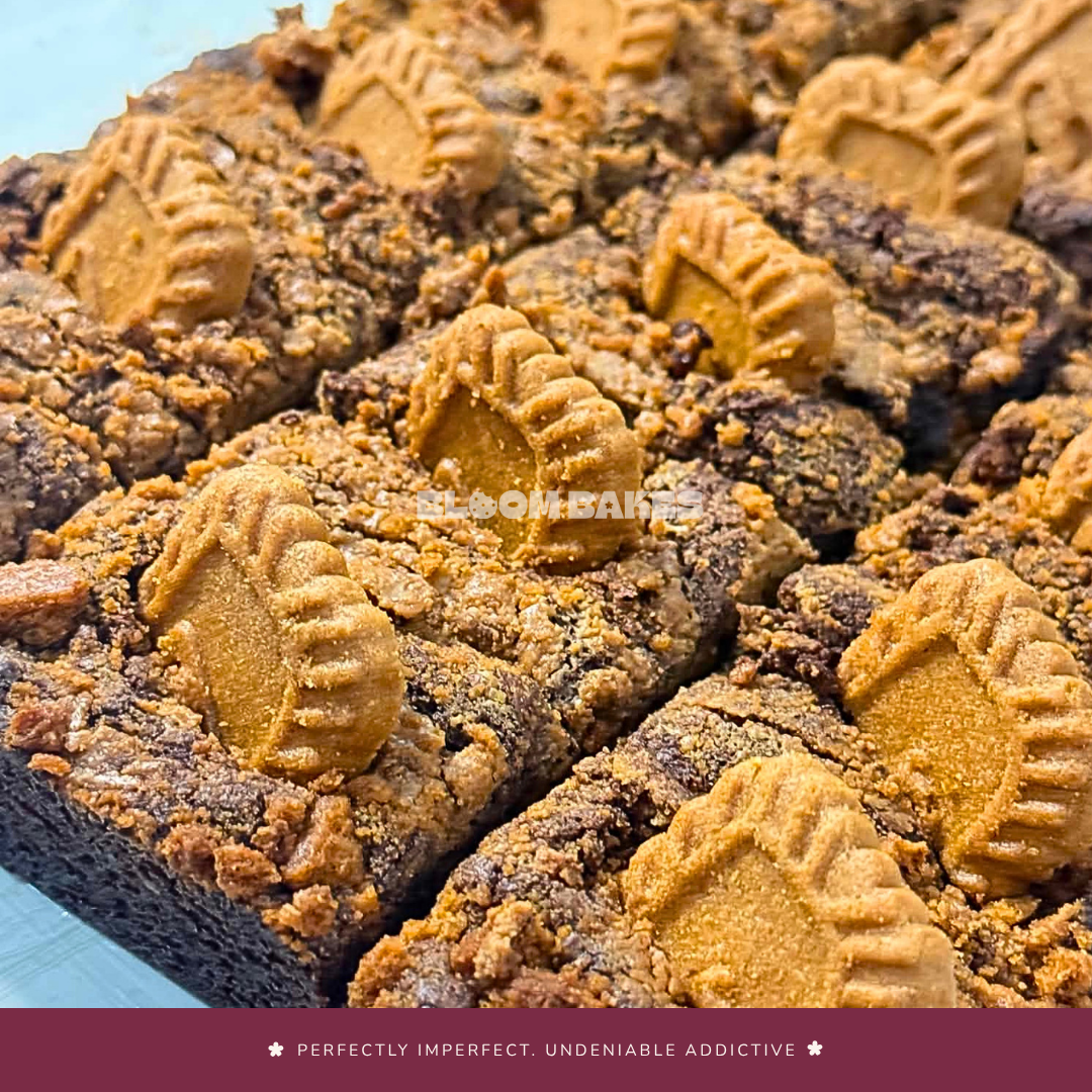 Biscoff Crunch brownies