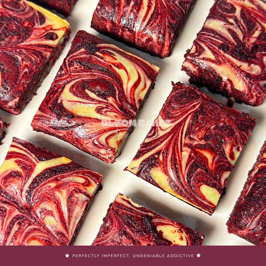 Velvet Bliss brownies
